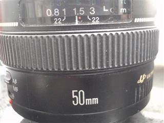 Canon Ultrasonic EF 50mm 1:1.4 Lens